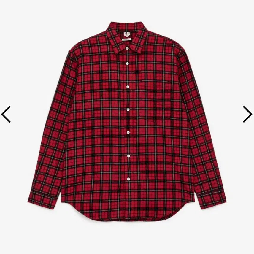 [BUNJANG] Arket Flannel Check Shirt 52 Size / 아르켓 플란넬 체크 셔츠 52사이즈