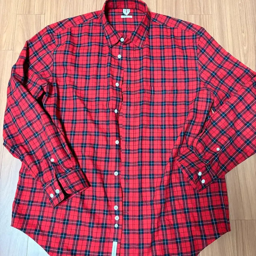 [BUNJANG] Arket Flannel Check Shirt 52 Size / 아르켓 플란넬 체크 셔츠 52사이즈