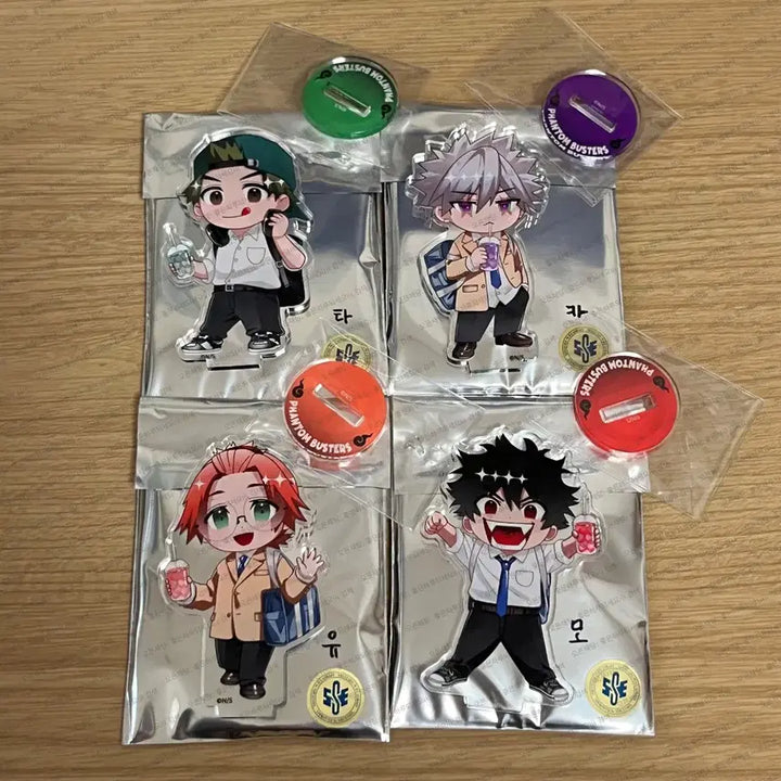 [BUNJANG] Phantom Busters Fanverse Acrylic Stand Bundle Set / 팬텀 버스터즈 팬버스 콜카 아크릴 스탠드 전종 일괄
