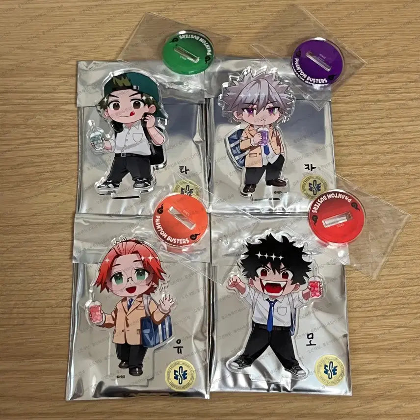 [BUNJANG] Phantom Busters Fanverse Acrylic Stand Bundle Set / 팬텀 버스터즈 팬버스 콜카 아크릴 스탠드 전종 일괄