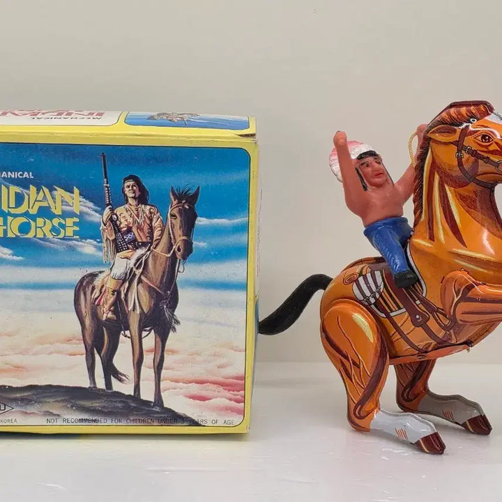 [BUNJANG] Indian Tin Toy / 양철 장난감 - 인디언 (국산)