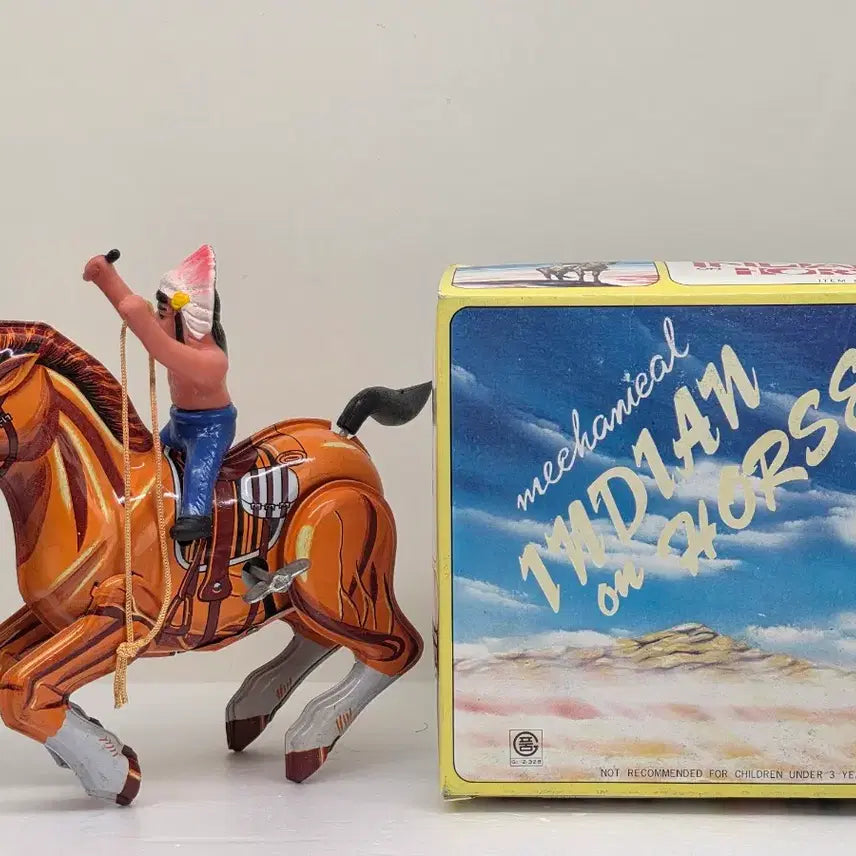 [BUNJANG] Indian Tin Toy / 양철 장난감 - 인디언 (국산)