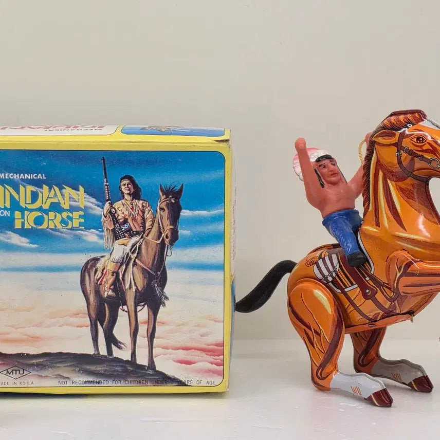 [BUNJANG] Indian Tin Toy / 양철 장난감 - 인디언 (국산)