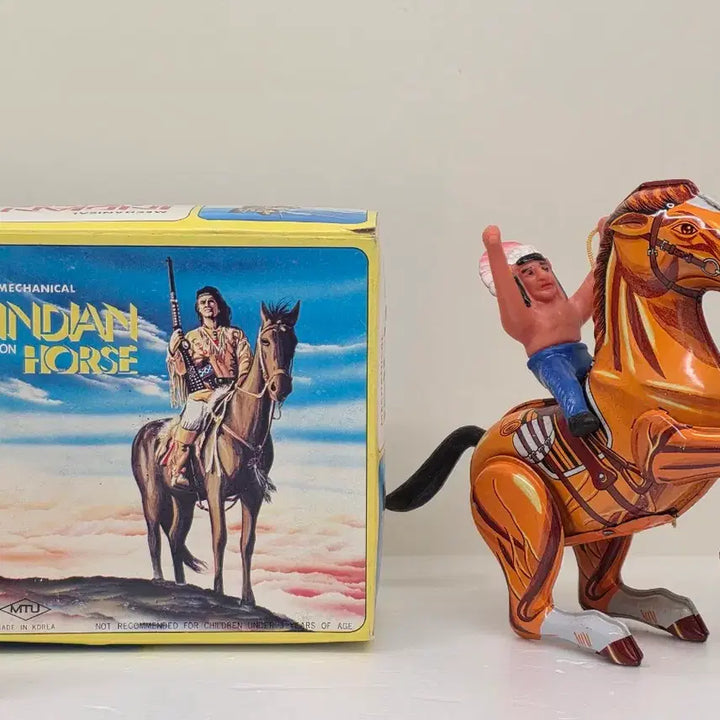 [BUNJANG] Indian Tin Toy / 양철 장난감 - 인디언 (국산)