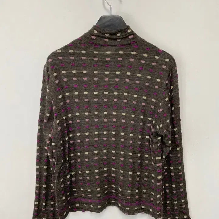 [BUNJANG] Chamois Depo Vintage Long Sleeve Knit Top / 빈티지 Chamois Depo 숄더 스냅 버튼 디테일 롱슬리브 니트