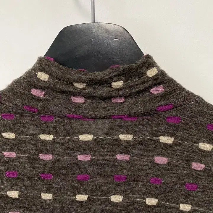 [BUNJANG] Chamois Depo Vintage Long Sleeve Knit Top / 빈티지 Chamois Depo 숄더 스냅 버튼 디테일 롱슬리브 니트