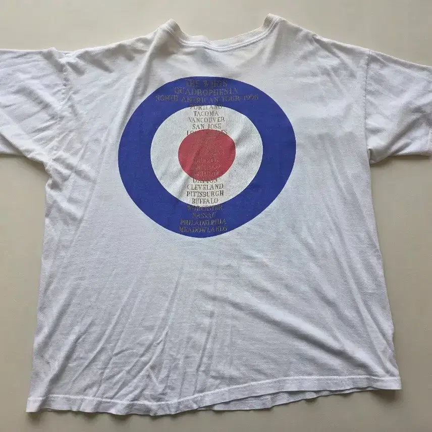 [BUNJANG] The Who 1996 Band T-shirt / 1996 The Who 밴드 티셔츠