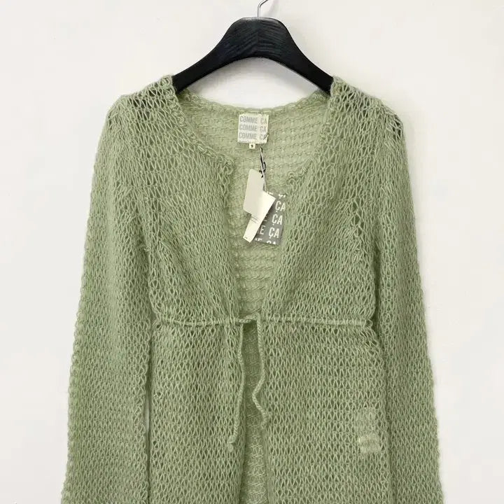 [BUNJANG] COMME CA Mohair Blend Knit Cardigan / 빈티지 COMME CA 모헤어 블렌드 니트 가디건