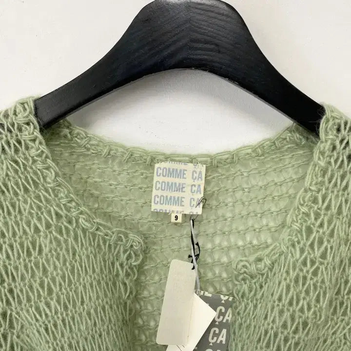 [BUNJANG] COMME CA Mohair Blend Knit Cardigan / 빈티지 COMME CA 모헤어 블렌드 니트 가디건