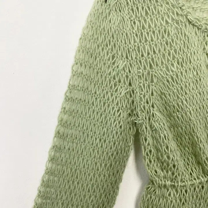 [BUNJANG] COMME CA Mohair Blend Knit Cardigan / 빈티지 COMME CA 모헤어 블렌드 니트 가디건