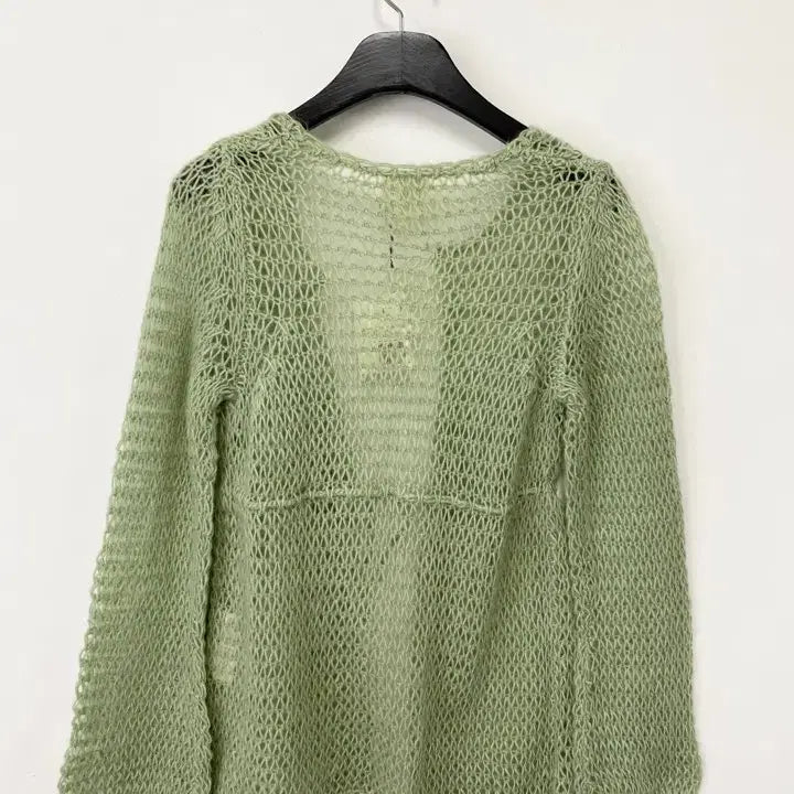 [BUNJANG] COMME CA Mohair Blend Knit Cardigan / 빈티지 COMME CA 모헤어 블렌드 니트 가디건