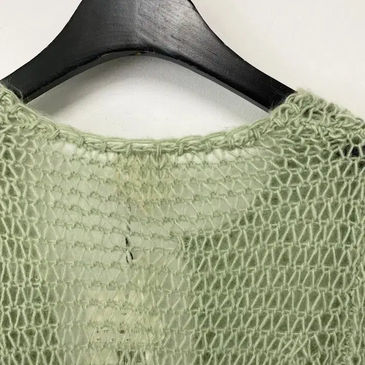 [BUNJANG] COMME CA Mohair Blend Knit Cardigan / 빈티지 COMME CA 모헤어 블렌드 니트 가디건