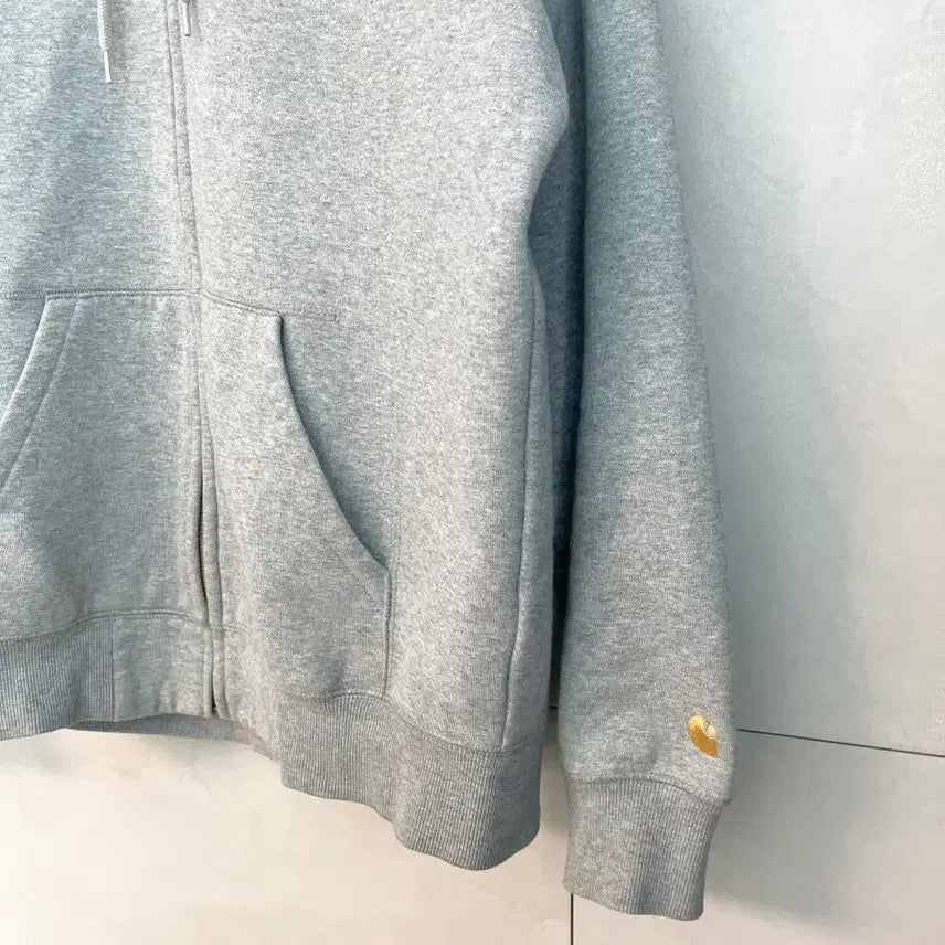 [BUNJANG] Carhartt Gray Hoodie Zip-up [M] / 칼하트 그레이 후드집업 [M]