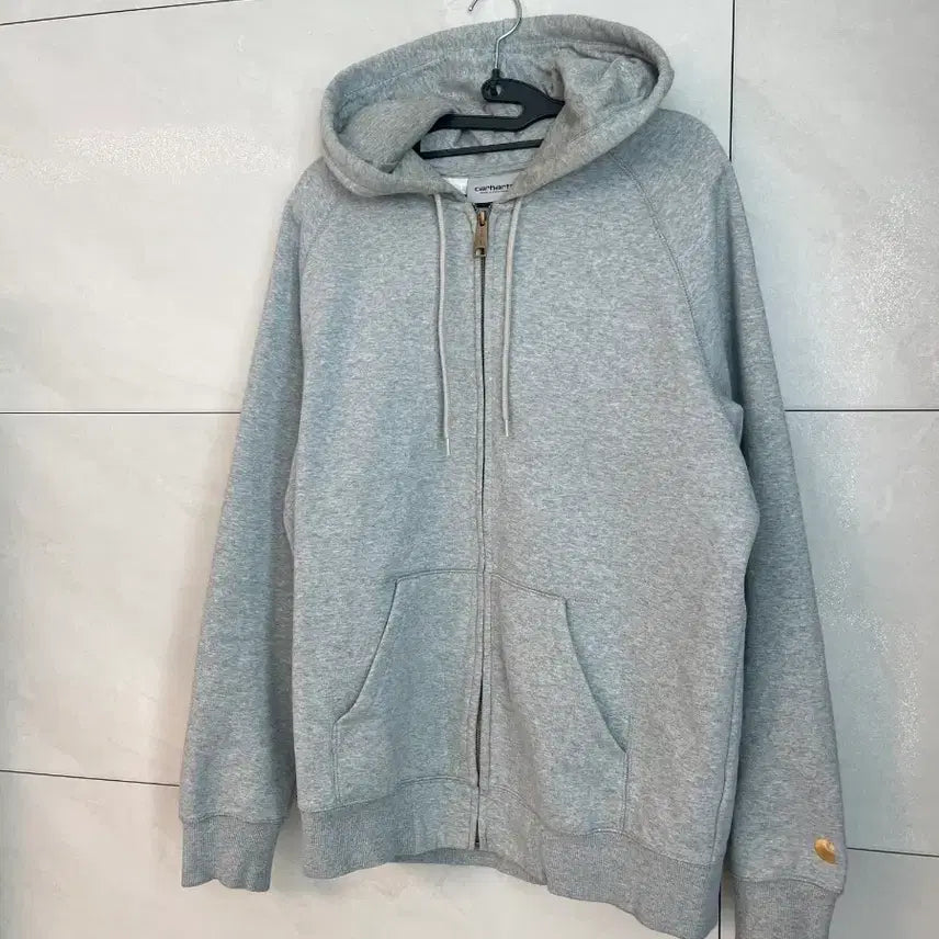 [BUNJANG] Carhartt Gray Hoodie Zip-up [M] / 칼하트 그레이 후드집업 [M]