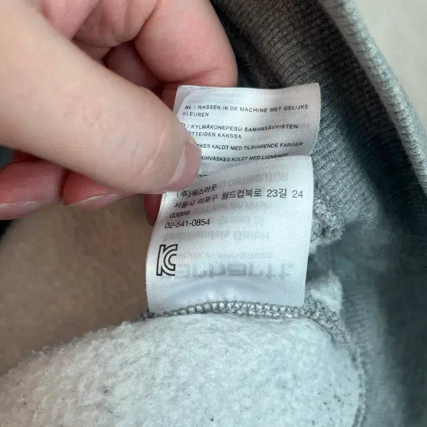 [BUNJANG] Carhartt Gray Hoodie Zip-up [M] / 칼하트 그레이 후드집업 [M]