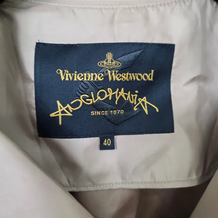 [BUNJANG] Vivienne Westwood Long Windbreaker Trench Coat / 비비안웨스트우드 롱 바람막이 트렌치코트 40사이즈