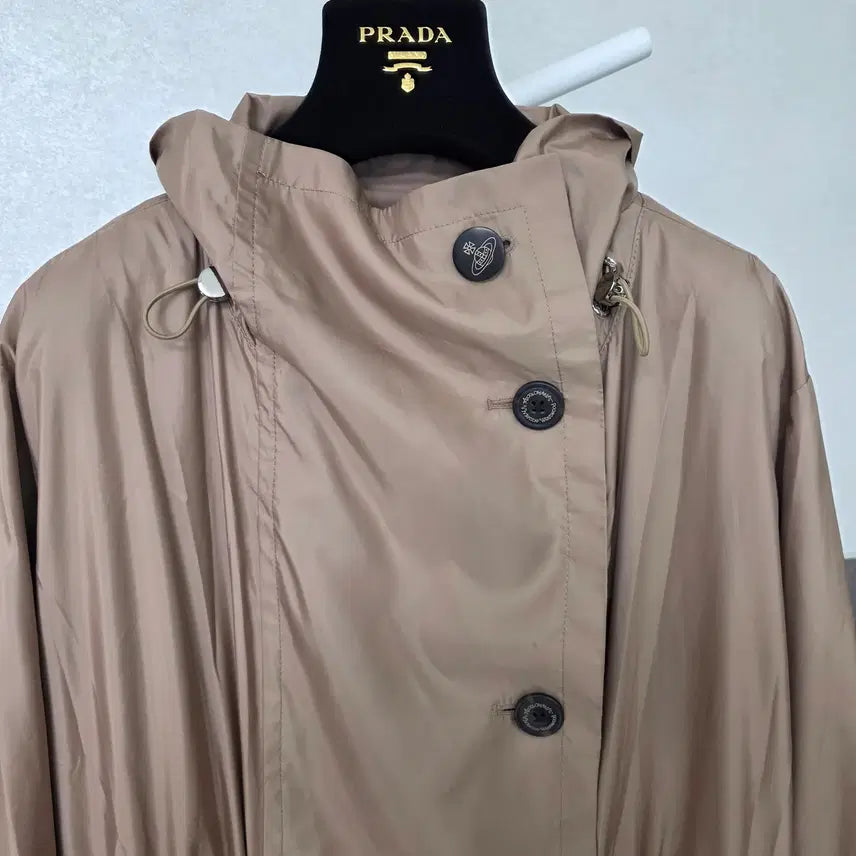 [BUNJANG] Vivienne Westwood Long Windbreaker Trench Coat / 비비안웨스트우드 롱 바람막이 트렌치코트 40사이즈