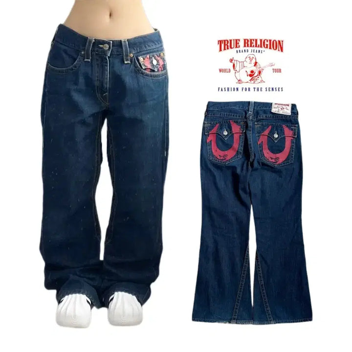 [BUNJANG] True Religion Y2K Joey Bootcut Denim Pants / 트루릴리전 Y2K 조이 부츠컷 데님팬츠