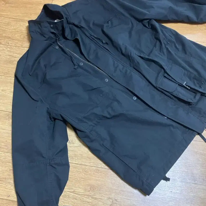 [BUNJANG] Etce STRAP FIELD JACKET (BLACK) Size S / (S) Etce STRAP FIELD JACKET (BLACK) S사이즈