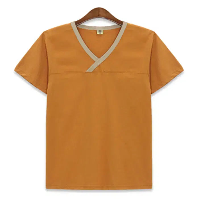 [BUNJANG] Unbranded 20-Count Cotton 황토 (XL) T-shirt / [창고정리새제품] 면20수 121황토 100(XL) 반팔티 새제품