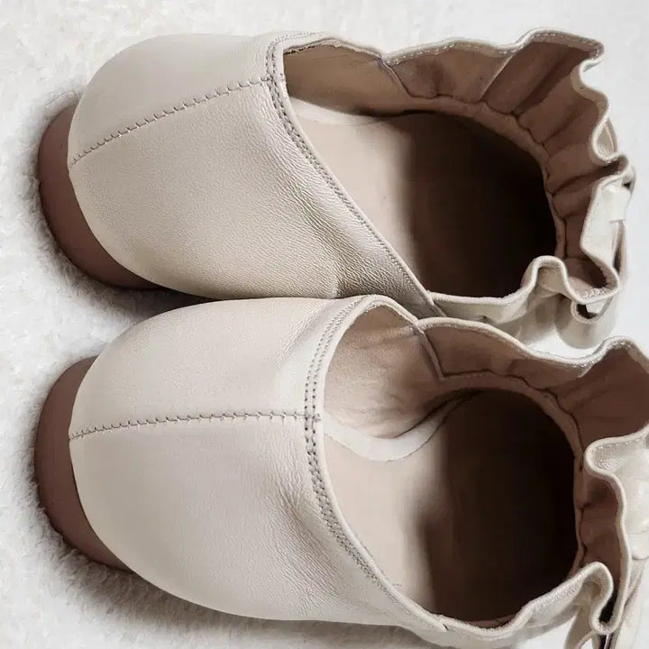[BUNJANG] Marine Lambskin Ribbon Loafers / 새상품/마린 양가죽 리본 로퍼37.5