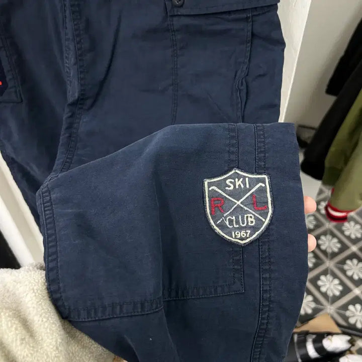 [BUNJANG] Polo Ralph Lauren Snow Challenge Patch Cargo Pants / 16383 - 폴로 랄프로렌 스노우 챌린지 와펜 카코 팬츠