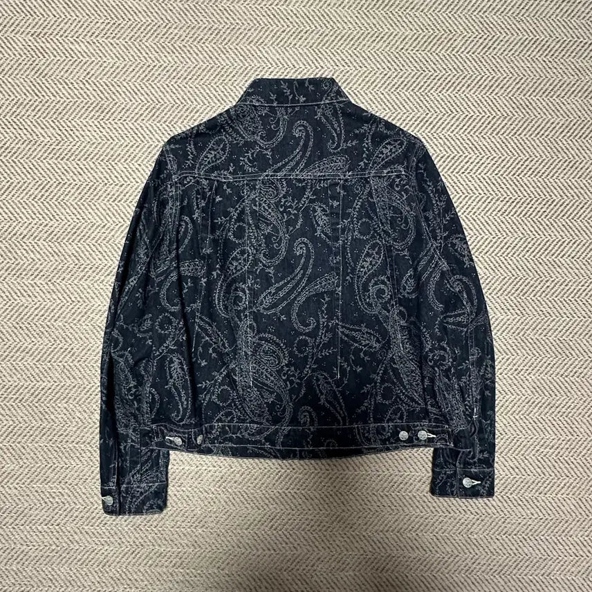[BUNJANG] Needles Paisley Denim Jacket / NEEDLES japan made paisley denim jakcet