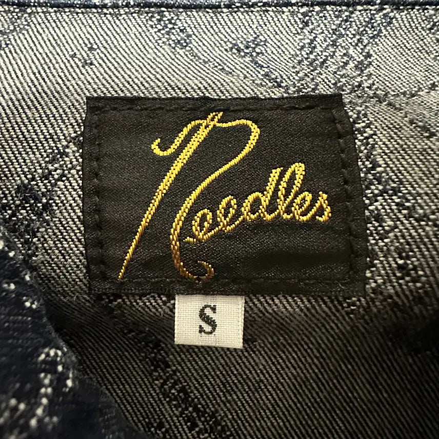 [BUNJANG] Needles Paisley Denim Jacket / NEEDLES japan made paisley denim jakcet