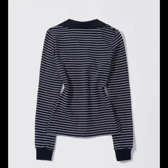 [BUNJANG] Sculptor Shirring Tennis Shirt Navy (XS) / 스컬프터 Shirring Tennis Shirt Navy-xs사이즈이번주