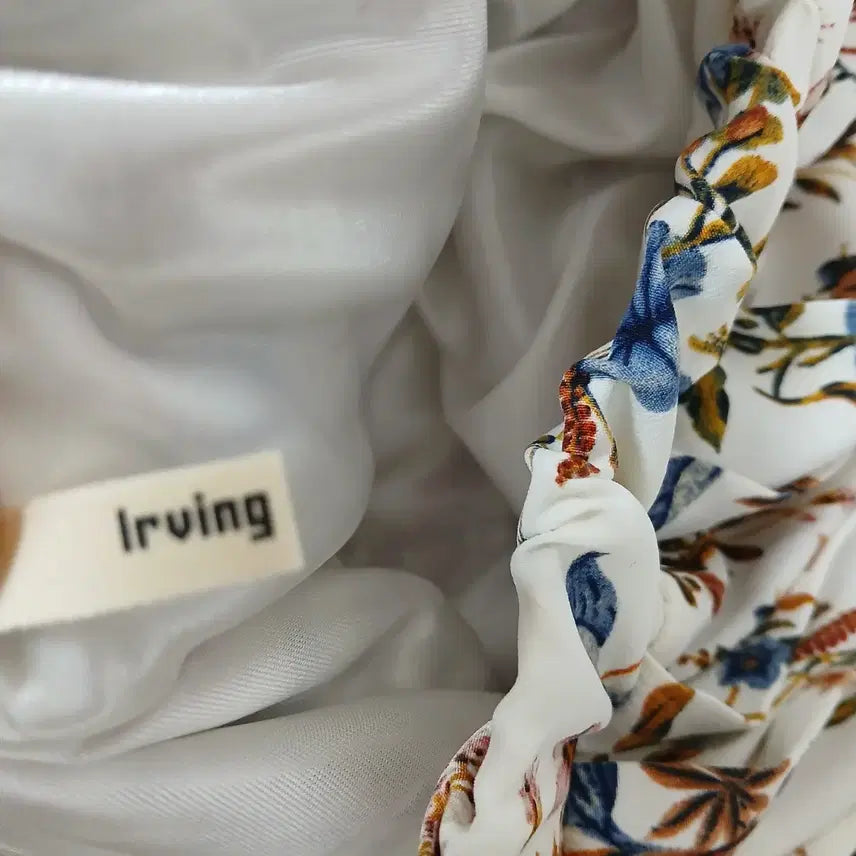 [BUNJANG] Irving Place Floral Pleated Midi Skirt / Irving Place 여성 플리츠 밴딩 스커트(55~66)