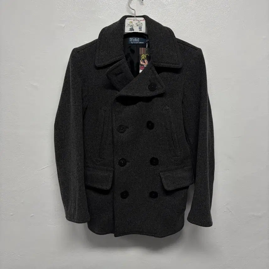 [BUNJANG] Polo Ralph Lauren Wool Pea Coat / 폴로 랄프로렌 울 피코트