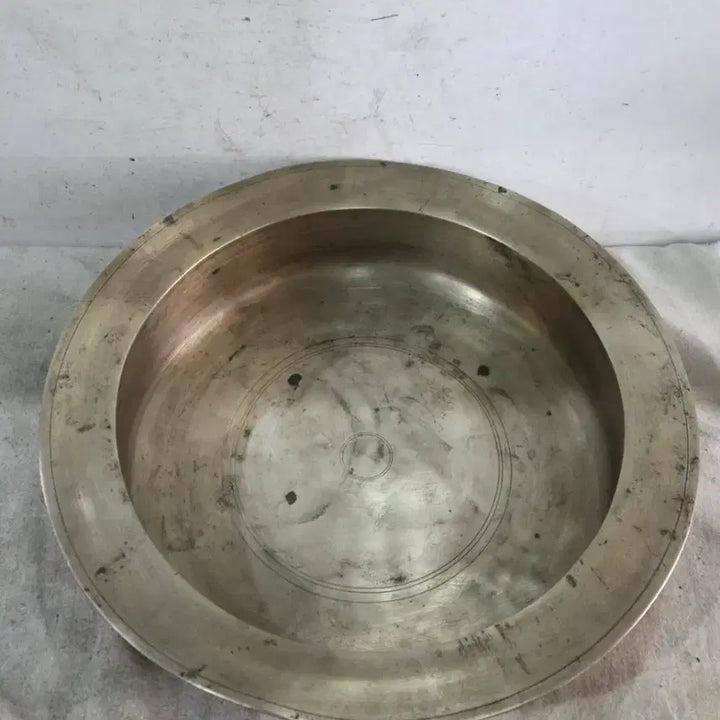 [BUNJANG] Antique Bangjja Bronze Basin / 옛날 방짜 놋대야