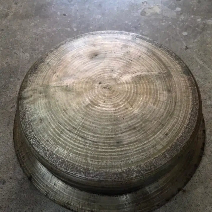 [BUNJANG] Antique Bangjja Bronze Basin / 옛날 방짜 놋대야