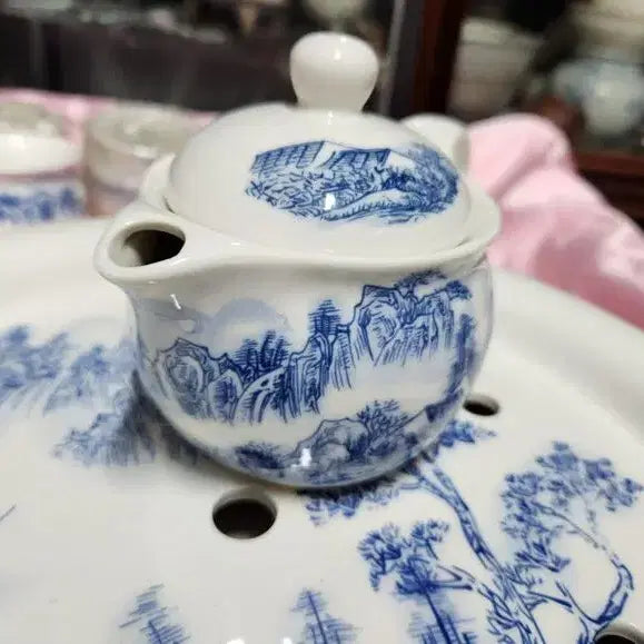 [BUNJANG] Jingdezhen China Tea Cup Set / 미사용//중국도자기 경덕진 차잔셋트