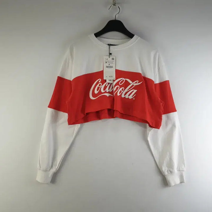 [BUNJANG] ZARA Crop Long Sleeve T-Shirt / 자라 여성M 크롭 긴팔티셔츠 새상품 M3459