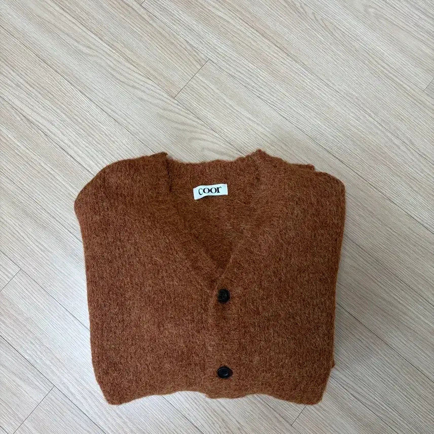[BUNJANG] Cour M Brown Cardigan / 쿠어 가디건 M