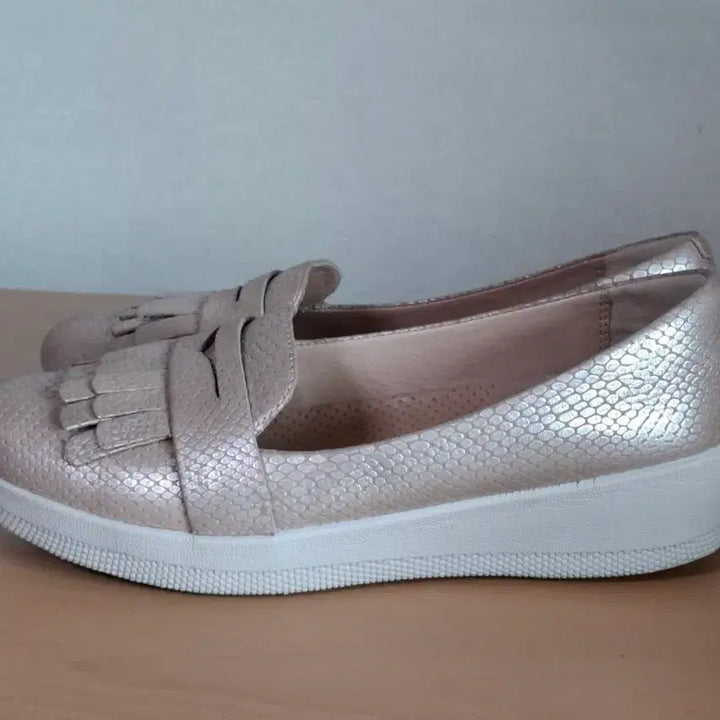 [BUNJANG] Fitflop Fringe Loafers Flats / 핏플랍 UK4 약235 프린지 로퍼 단화
