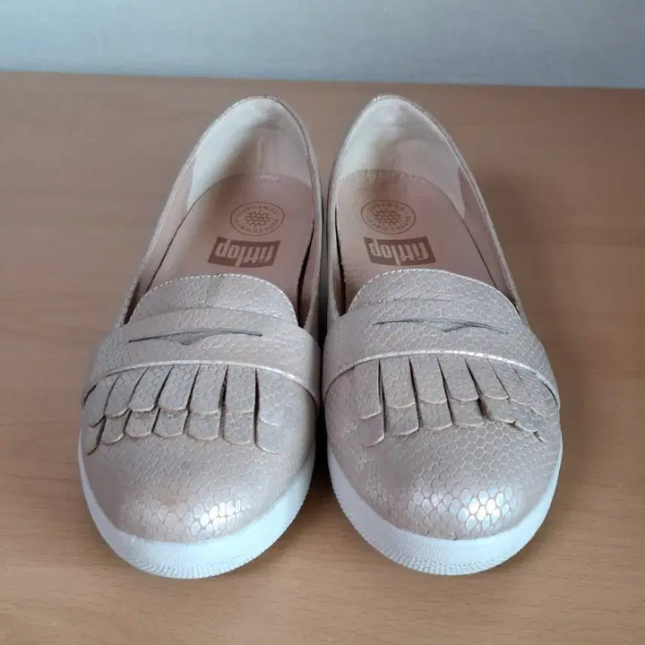[BUNJANG] Fitflop Fringe Loafers Flats / 핏플랍 UK4 약235 프린지 로퍼 단화