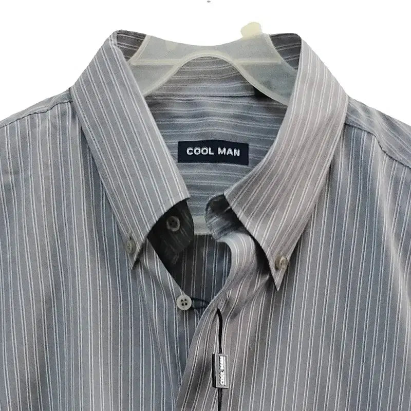 [BUNJANG] COOL MAN Light Blue Shirt / COOL MAN 셔츠 남 105/110 J5699