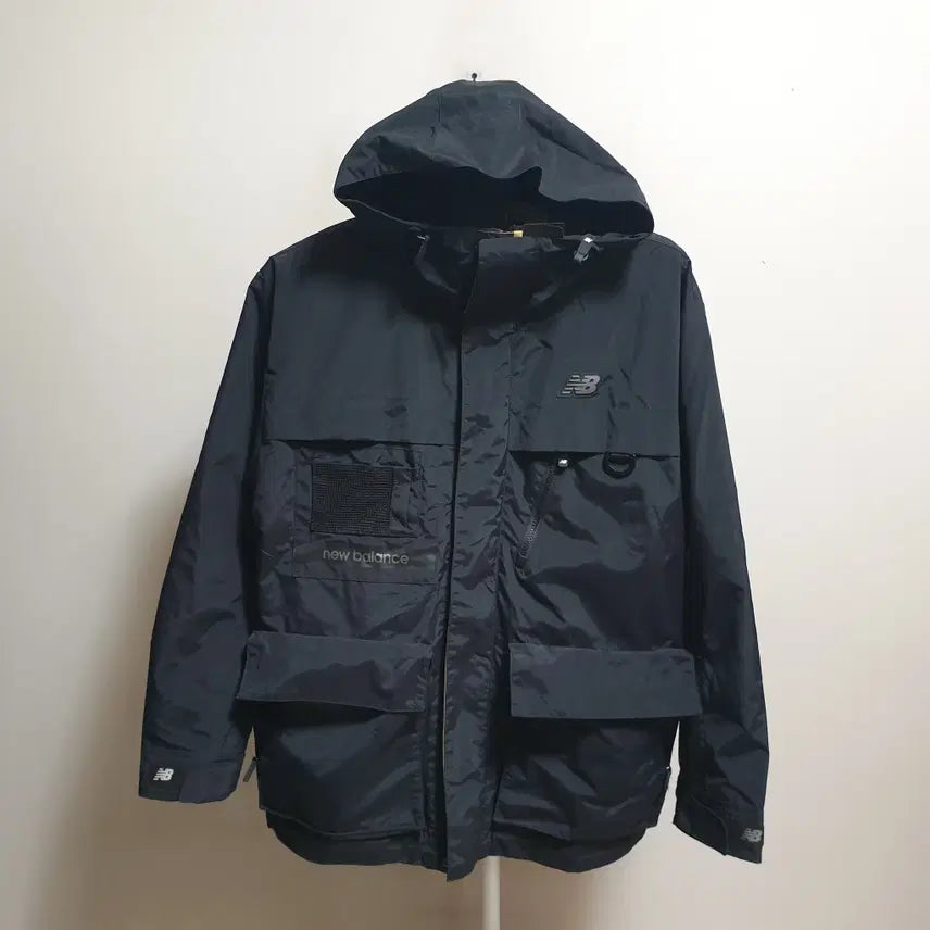 [BUNJANG] New Balance Hooded Windbreaker Jacket / 뉴발란스후드야상바람막이점퍼/100-105