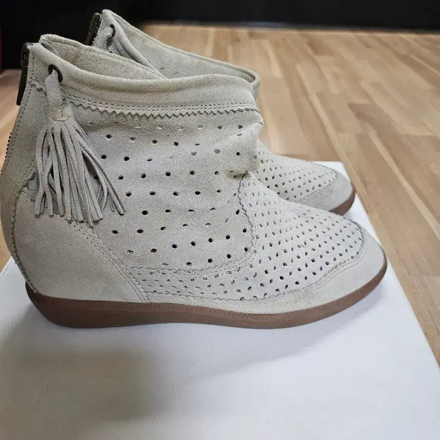 [BUNJANG] Isabel Marant Suede Punching High-Top Boots / 이자벨마랑 스웨이드 펀칭 하이탑