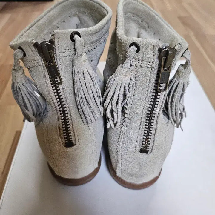 [BUNJANG] Isabel Marant Suede Punching High-Top Boots / 이자벨마랑 스웨이드 펀칭 하이탑