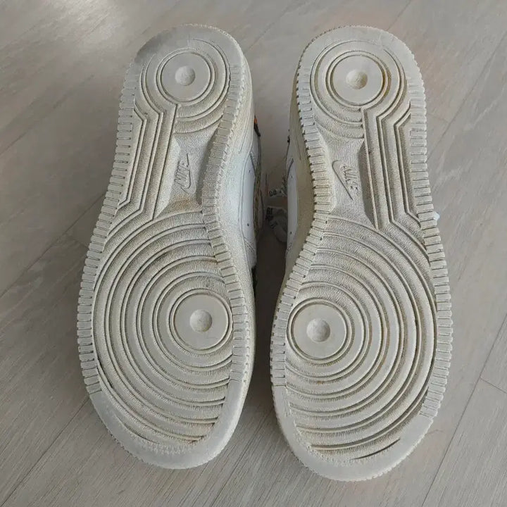 [BUNJANG] Nike Air Force 1 Low Just Do It Pack White Sneakers / 나이키 에어포스 1 로우 저스트두잇 팩 화이트