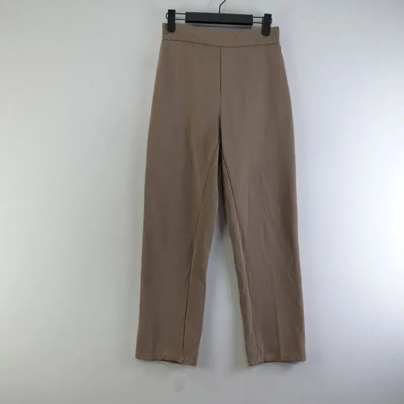 [BUNJANG] Generic Beige Elastic Waist Slacks Pants / 여성FREE 베이지 밴딩 슬랙스 팬츠 M3587
