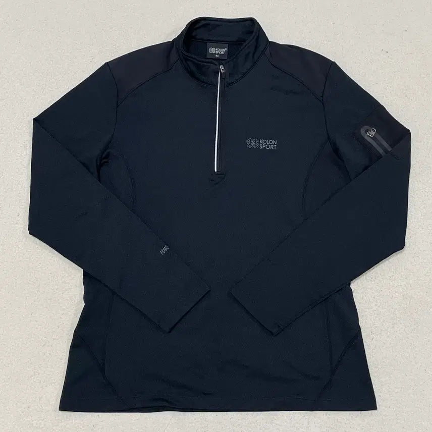 [BUNJANG] Kolon Sport Polartec Functional Half-Zip Long Sleeve T-shirt / S 코오롱 스포츠 폴라텍 기능성 반집업 긴팔티셔츠 0319