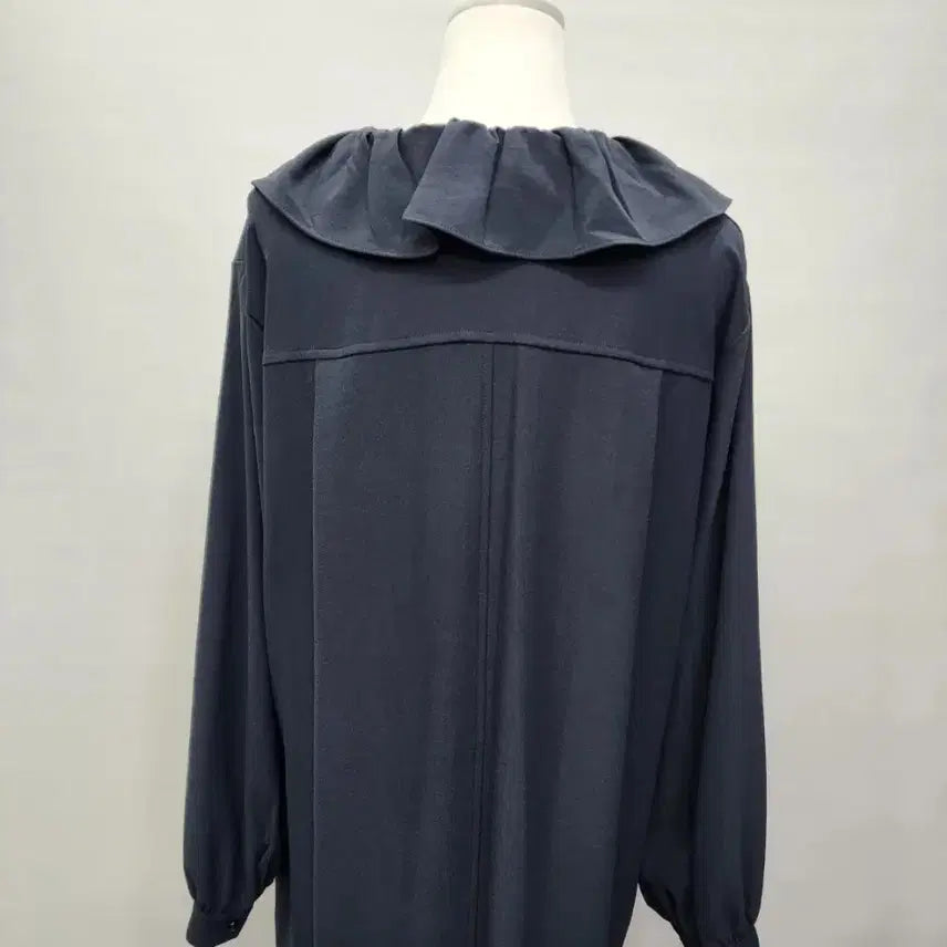 [BUNJANG] Le Corman Carafrill Long Dress / 르꼬르망 카라프릴 롱원피스F66~88