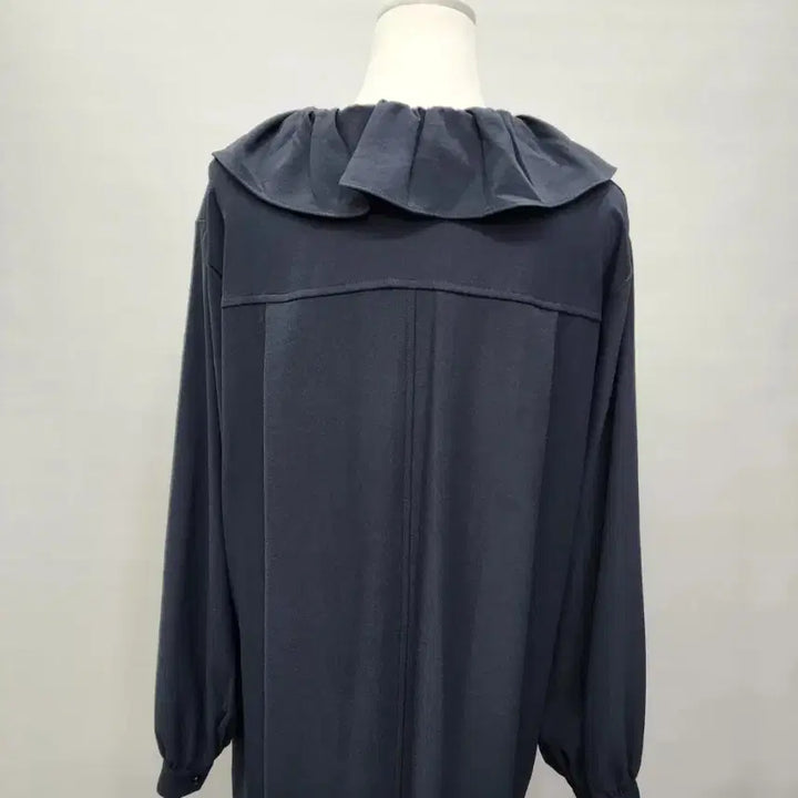 [BUNJANG] Le Corman Carafrill Long Dress / 르꼬르망 카라프릴 롱원피스F66~88