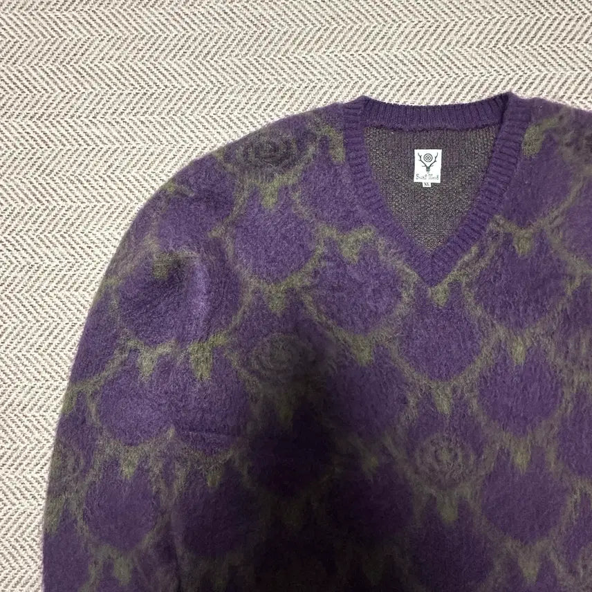 [BUNJANG] SOUTH2 WEST8 Mohair Knit Sweater / SOUTH2 WEST8 mohair knit
