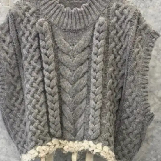 [BUNJANG] JS New York Loose Fit Knit Vest / JS뉴욕루즈핏 니트조끼