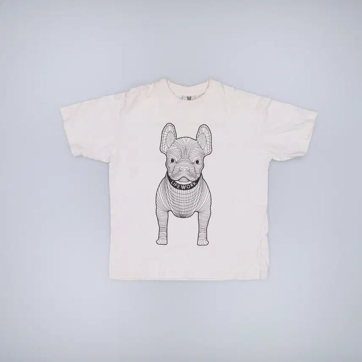 [BUNJANG] Life Work Printed T-shirt / XS 라이프워크 프린팅 반팔티 0320H1